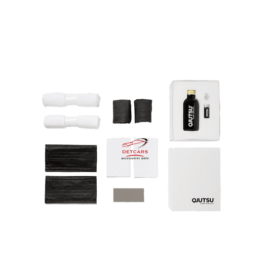 La protection céramique QJUTSU body coat pro de chez SOFT99 est un traitement céramique pour carrosserie.
Développé par la marque japonaise Soft99, ce revêtement bi composant peut être appliqué sur toute la carrosserie d'un véhicule.
Grâce à un activateur spécial, le processus d'adhésion est accéléré, ce qui permet d'obtenir rapidement les meilleurs résultats.