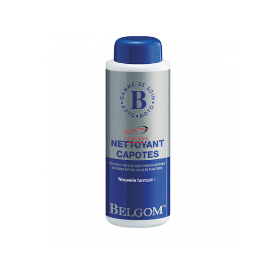 Nettoyant capotes Belgom – nettoyage en profondeur des capotes tissu et vinyle auto