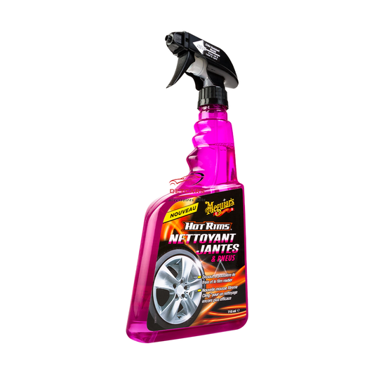 Nettoyant jantes et pneus Meguiar’s Hot Rims - spray dégraissant jantes auto