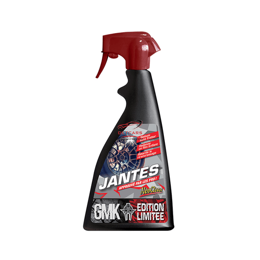 Le nettoyant jantes Neoclean est un nettoyant jantes non décontaminant .Il s’applique sur des jantes en alliage poli ou verni (aluminium, magnésium, inox et chrome) peintes ou chromées, pleines ou à rayons, en tôle ou en alliage, mais aussi les enjoliveurs.