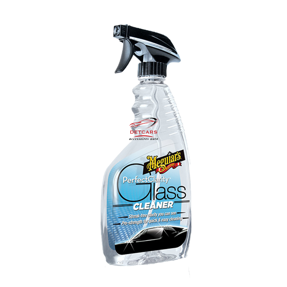 Nouveau nettoyant vitres de chez Meguiar's . Le nouveau nettoyant pour vitres de voiture de Meguiar’s est le résultat d’années de recherche et de coopération avec les professionnels du nettoyage automobile pour élaborer le meilleur produit de nettoyage des vitres, pare-brise et les rétroviseurs.