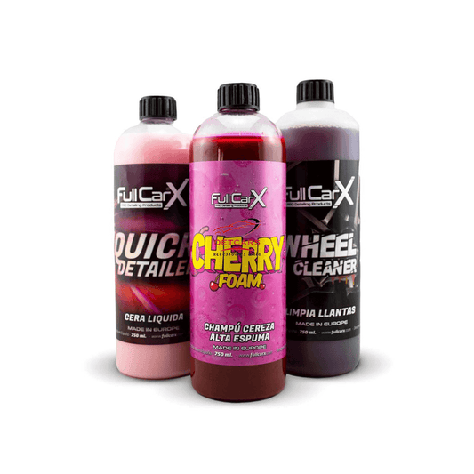 Nous vous proposons ce Pack de shampooings FullCarX accompagné d'un pulvérisateur à pression idéal pour un nettoyage sans difficultés de votre véhicule et sans la nécessité d'avoir un karcher ou nettoyeur haute pression .
Il est composé de :
- Shampooing cherry-foam FullCarX
- Shampooing Blue-berry FullCarX
- Pulvérisateur à pression d'une capacité de 2 litres .