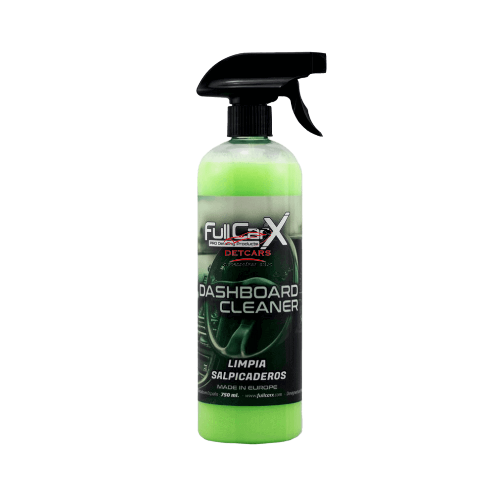 Plus grand pouvoir nettoyant et finition brillante, sans effet huileux et avec un parfum agréable pendant des jours. Restaure, récupère et assainit l'ensemble du tableau de bord et des consoles du véhicule. Peut être appliqué sur toutes les surfaces intérieures (plastique, caoutchouc, bois, etc.). Assainit les surfaces traitées, en éliminant la poussière et les allergènes piégés. Elimine également les odeurs de fumée. Quantité 750ml. Biodégradable.
