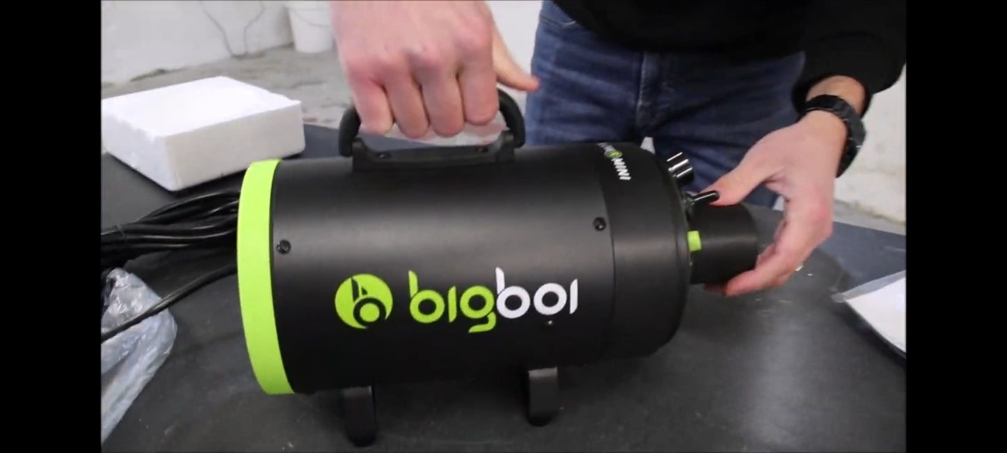 BIGBOI BLOWR MINI Sécheur sans contact , Souffleur d'air puissant