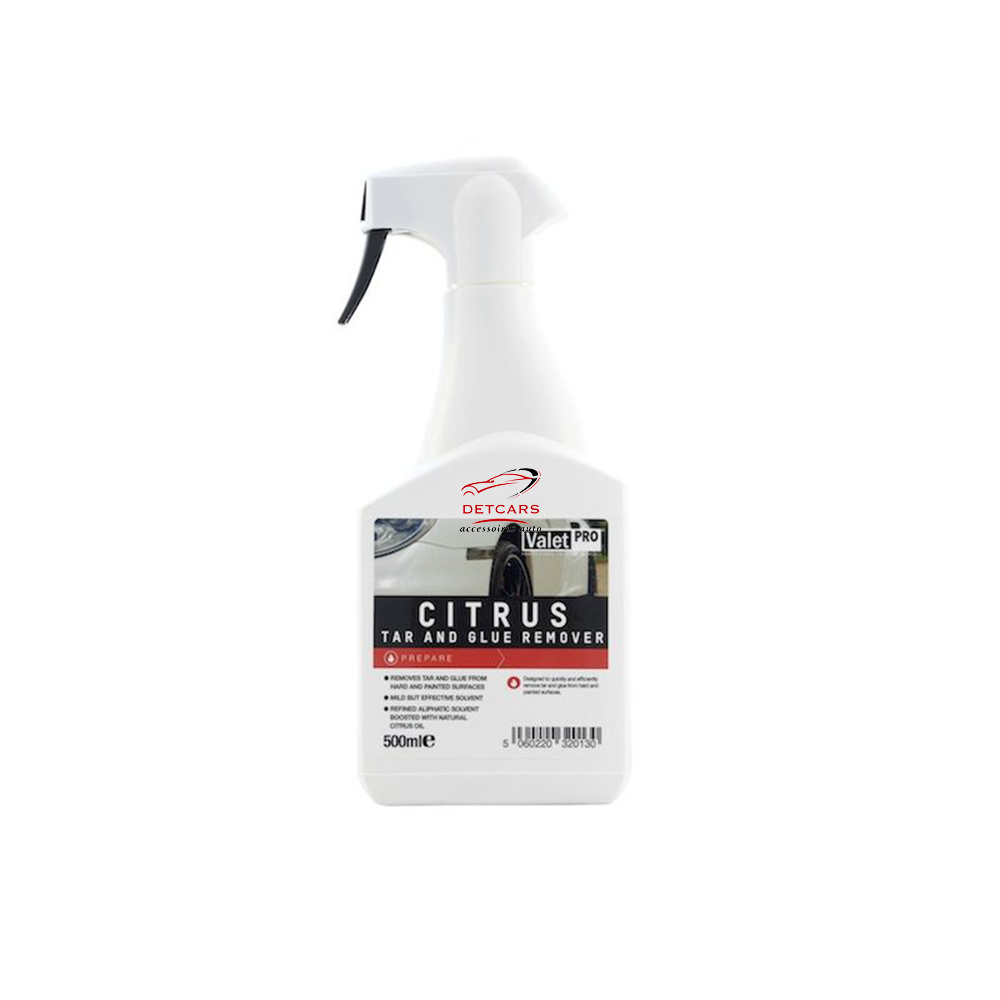 Dégoudronnant Citrus Tar and glue renover Valet pro 500ml
