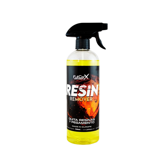 Le resin renover FullCarX est un produit spécialement formulé pour éliminer les résines d'arbres et les résidus de colle qui provoquent l'élimination des adhésifs ou similaires. Dissout sans effort la résine résiduelle, même la résine cristallisée. Il es