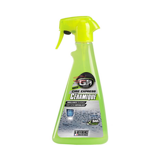 La Cire Express Céramique GS27 Classics est le fruit des dernières recherches menées au sein de notre laboratoire spécialisé dans le traitement des surfaces. Cette formule révolutionnaire est un véritable traitement hydrophobe durable et très facile à me