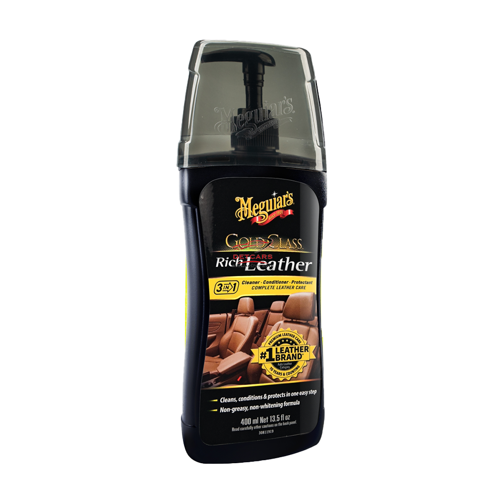 Gold glass cuir plus Meguiar's entretien des cuirs