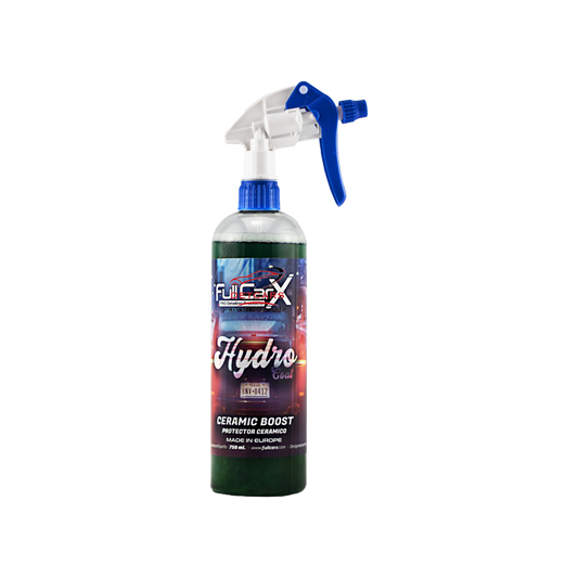 Hydro-coat de chez FullCarX est un traitement céramique ultra rapide, super hydrophobe (instantané) et de qualité . Vaporisez le corps uniformément; Lavez le véhicule et partez! ( attention : appliquer à l'ombre et température ambiante )