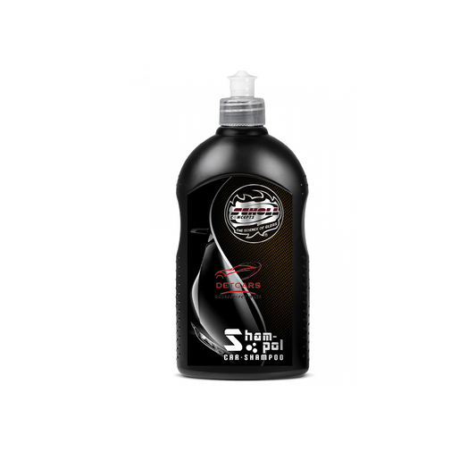 ShamPol combine les propriétés d’un shampooing automobile très efficace, d’un scellant de peinture et d’un agent de séchage. La formulation de gel moussant libère sans effort des salissures importantes sur la peinture, le chrome, le verre, le plastique, les pneus, les jantes et les capotes décapotables.