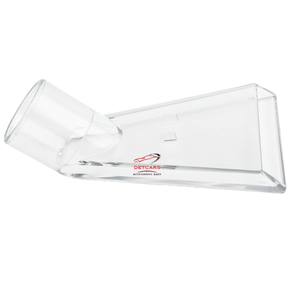 Buse à installer sur votre aspirateur ( eau et poussière ) permettant d'utiliser votre aspirateur comme " shampouineuse " .

Il suffit de l'installer au bout de votre tuyau d'aspirateur ( diamètre universel ) et d'aspirateur le produits préalablement pulvérisé sur votre surface en tissus ou alcantara .