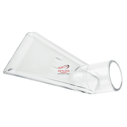 Buse à installer sur votre aspirateur ( eau et poussière ) permettant d'utiliser votre aspirateur comme " shampouineuse " .

Il suffit de l'installer au bout de votre tuyau d'aspirateur ( diamètre universel ) et d'aspirateur le produits préalablement pulvérisé sur votre surface en tissus ou alcantara .