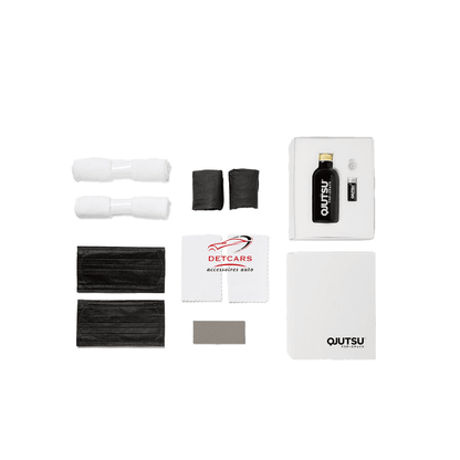 La protection céramique QJUTSU body coat pro de chez SOFT99 est un traitement céramique pour carrosserie.

Développé par la marque japonaise Soft99, ce revêtement bi composant peut être appliqué sur toute la carrosserie d'un véhicule.
Grâce à un activateur spécial, le processus d'adhésion est accéléré, ce qui permet d'obtenir rapidement les meilleurs résultats.