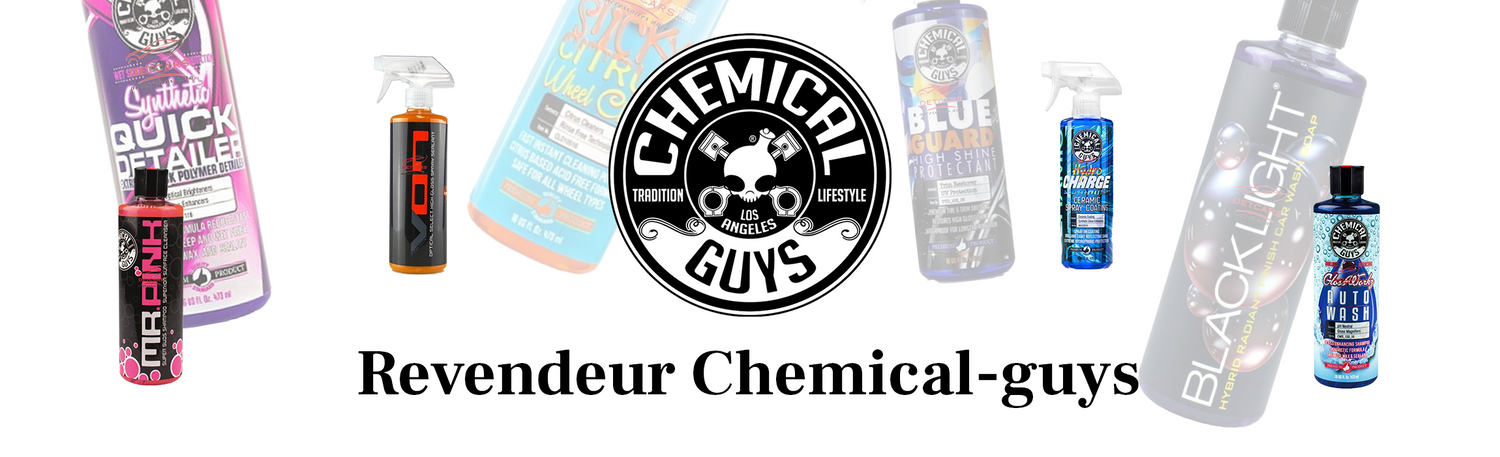 Gamme Chemical Guys France sur DetCars : les meilleurs shampoings et cires pour passionnés de voitures