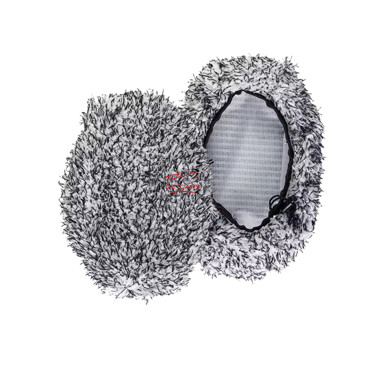 Housse de brosse ultra-douce pour station de lavage auto, prévient les micro-rayures et s'adapte facilement.