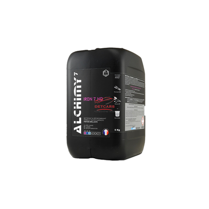 Décontaminant ferreux nettoyant jantes Iron 7 HD Alchimy 470ml ou 5L