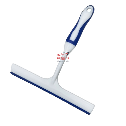 Raclette pour vitres 24 cm avec manche ergonomique, idéale pour un nettoyage efficace et sans traces des surfaces vitrées.