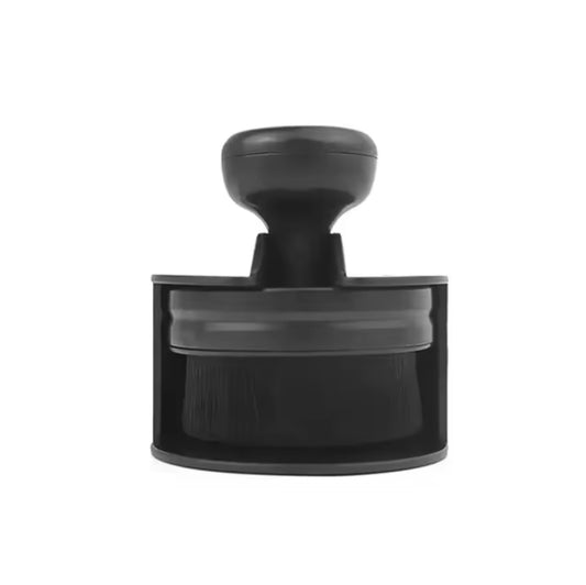Brosse Applicateur Brillant Pneus – 6x6 cm avec Couvercle de Rangement