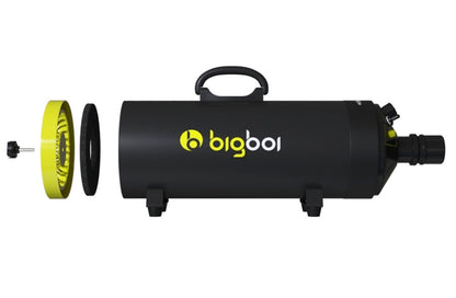 Sécheur sans contact Bigboi BlowR MINI+ 2 moteurs pour les professionnels du Detailing et plus largement pour tous les passionnés automobile.  Le Bigboi BlowR MINI+ est positionné dans la gamme entre le Bigboi Mini et le Bigboi Pro . Le BigBoi Mini+ est l